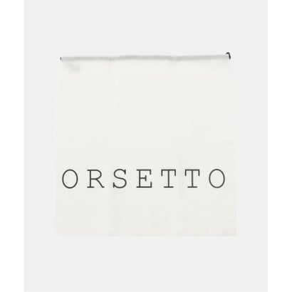 ORSETTO / オルセット ナイロンレザーコンビボストン （ブラック）｜詳細画像