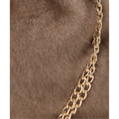 《予約》Spick & Span ECO FUR SHOPPER BAG（ベージュ A）｜詳細画像