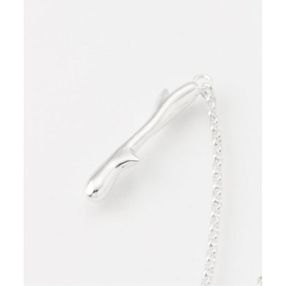 スピック＆スパン Spick & Span Soierie / ソワリー Raw edge clip necklace （シルバー）｜詳細画像