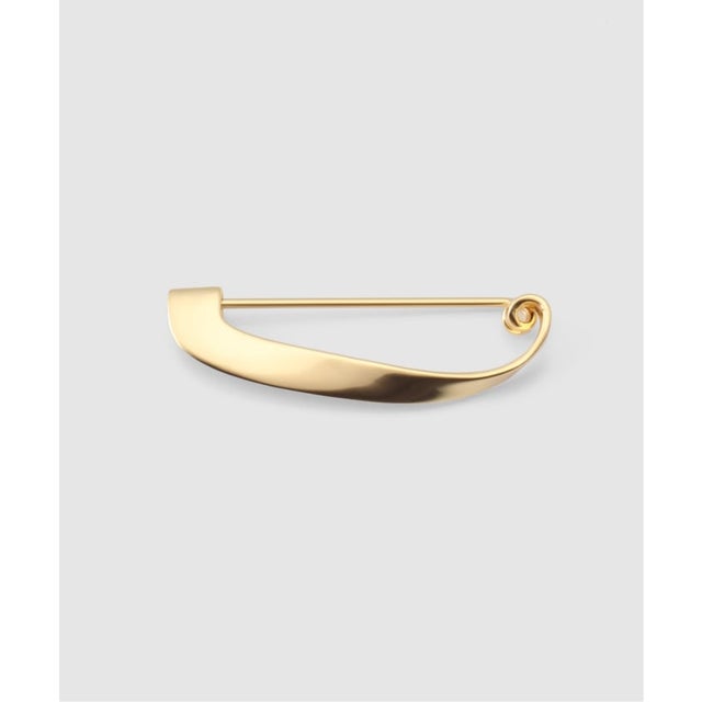 JAMIRAY / ジャミレイ MODERN CURVE PIN （ゴールド）