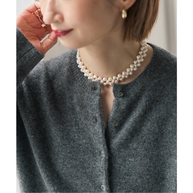 《予約》jour couture / ジュール クチュール パールショートネックレス （ホワイト）