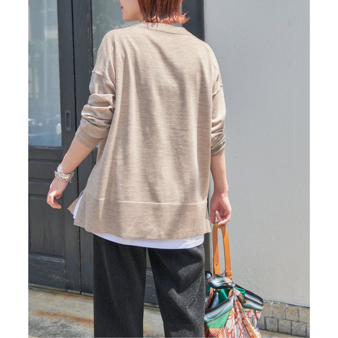 スピック＆スパン Spick & Span ≪追加予約≫18G Vネックカーディガン 