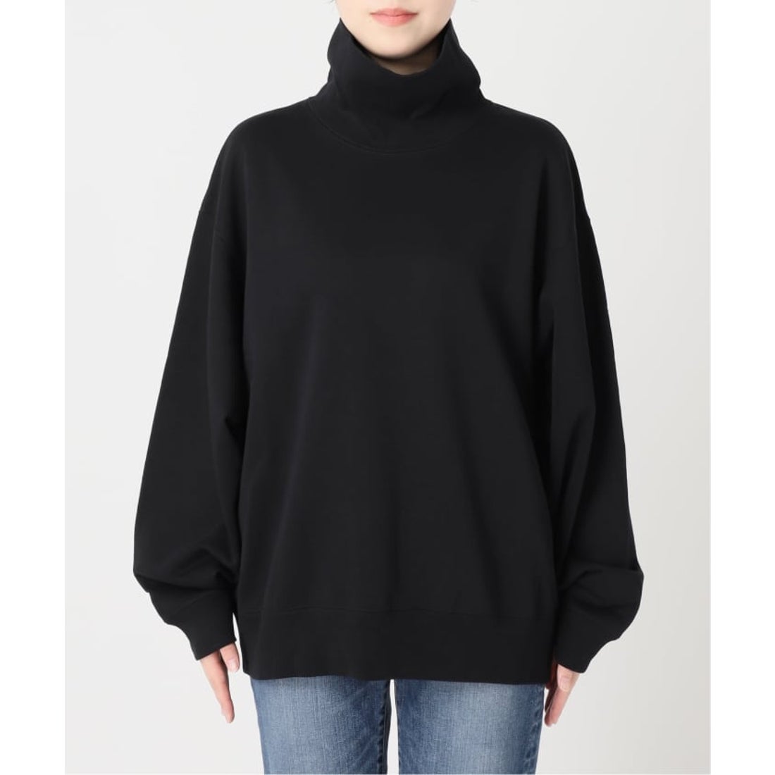 スピック＆スパン Spick & Span 《追加2WEB限定》裏毛ハイネックプルオーバー （ブラック） - ファッション通販 d fashion