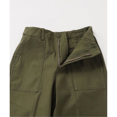 スピック＆スパン Spick & Span 《一部店舗+WEB限定カラー有り》バックサテンストレッチベイカーパンツ（ブラウン）｜詳細画像
