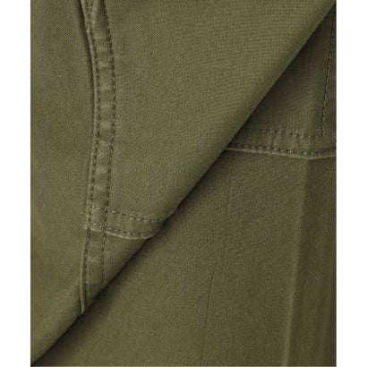 スピック＆スパン Spick & Span 《一部店舗+WEB限定カラー有り》バックサテンストレッチベイカーパンツ（ブラウン）｜詳細画像