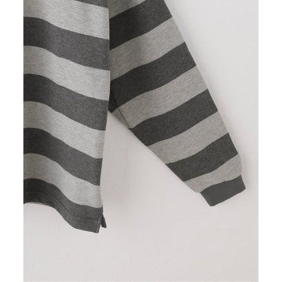 《別注》HARDIN KNITWEAR ラガーシャツ* （ベージュ）｜詳細画像