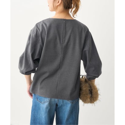《セットアップ可》ソフトサキソニープルオーバー （グレー）｜詳細画像
