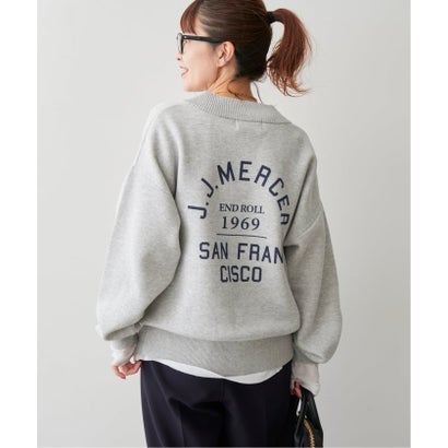 スピック＆スパン Spick & Span 《WEB限定 / 追加2予約》J.J.Mercer / ジェイジェイマーサー 別注Vネックプルオーバー （グレー）｜詳細画像