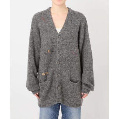 《予約》PENNEY'S/ペニーズ NEW YORK DOODLE CARDIGAN （ピンク）｜詳細画像
