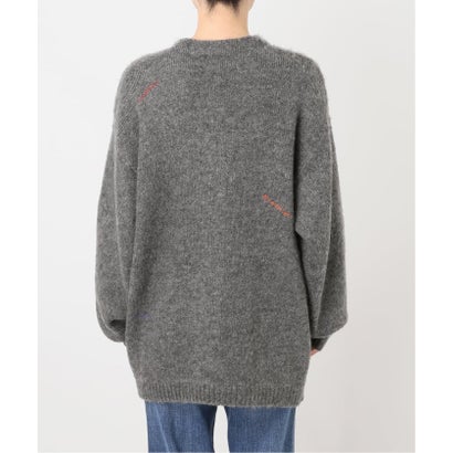 《予約》PENNEY'S/ペニーズ NEW YORK DOODLE CARDIGAN （グレーA）｜詳細画像