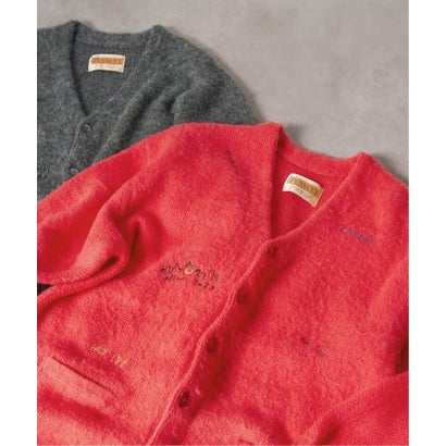 《予約》PENNEY'S/ペニーズ NEW YORK DOODLE CARDIGAN （グレーA）｜詳細画像