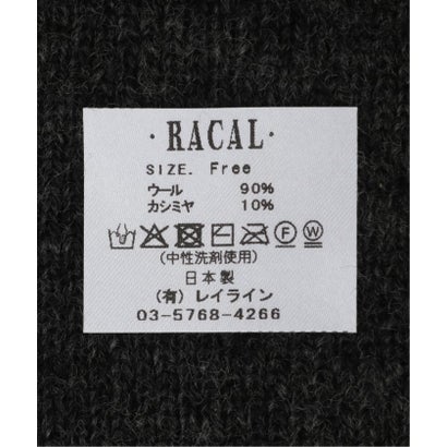 RACAL / ラカル Cashmere Mix Ear Scarf （イエロー）｜詳細画像