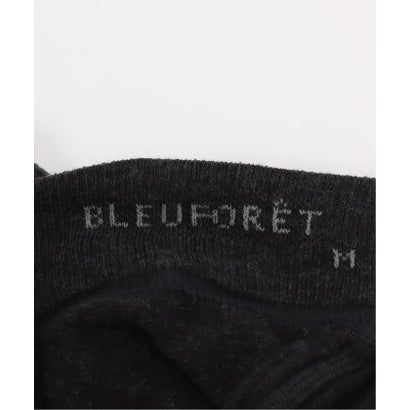 スピック＆スパン Spick & Span BLEU FORET / ブルーフォレ  velvet combed cotton tights （グレー）｜詳細画像