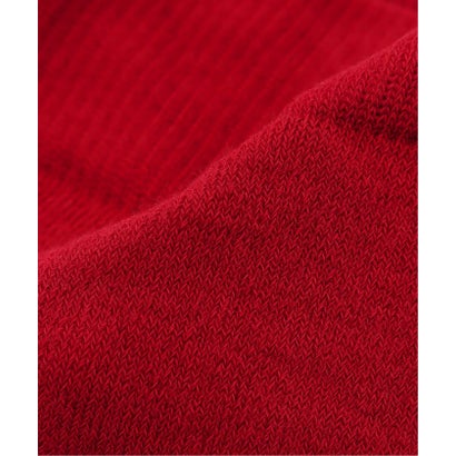 スピック＆スパン Spick & Span BLEU FORET / ブルーフォレ  velvet combed cotton tights （レッド）｜詳細画像