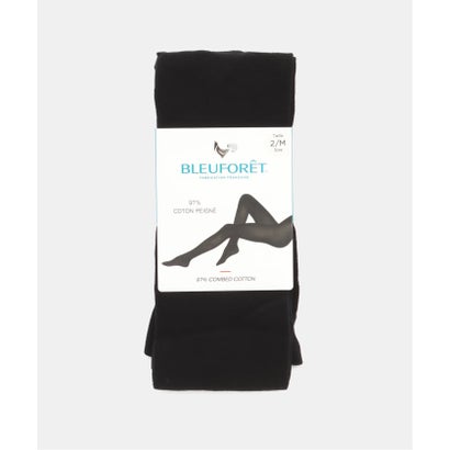 スピック＆スパン Spick & Span BLEU FORET / ブルーフォレ  velvet combed cotton tights （レッド）｜詳細画像
