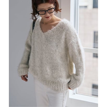 スピック＆スパン Spick & Span 《別注/追加予約》TRICOTS JEAN MARC/トリコットジーンマルク Vネックプルオーバー （ネイビー）｜詳細画像