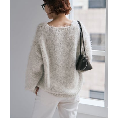 スピック＆スパン Spick & Span 《別注/追加予約》TRICOTS JEAN MARC/トリコットジーンマルク Vネックプルオーバー （ホワイト A）｜詳細画像