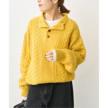BIRTHDAYSUIT / バースデースーツ  Fisherman pullover （イエロー）｜詳細画像