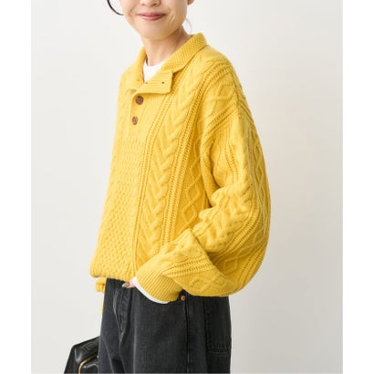 BIRTHDAYSUIT / バースデースーツ  Fisherman pullover （イエロー）｜詳細画像