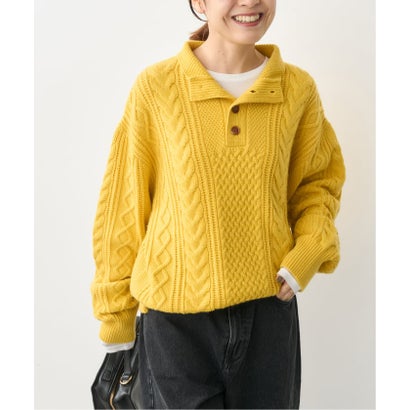 BIRTHDAYSUIT / バースデースーツ  Fisherman pullover （イエロー）｜詳細画像