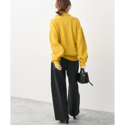 BIRTHDAYSUIT / バースデースーツ  Fisherman pullover （イエロー）｜詳細画像