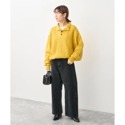 BIRTHDAYSUIT / バースデースーツ  Fisherman pullover （イエロー）｜詳細画像