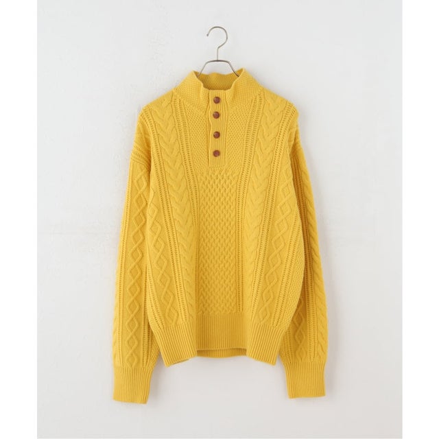 BIRTHDAYSUIT / バースデースーツ  Fisherman pullover （イエロー）