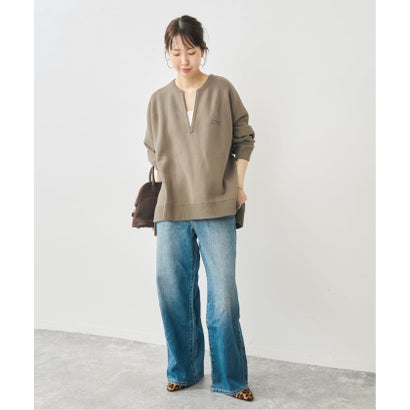 《WEB限定カラー有り / 追加予約》J.J.mercer 別注キーネックプルオーバー （グレー）｜詳細画像
