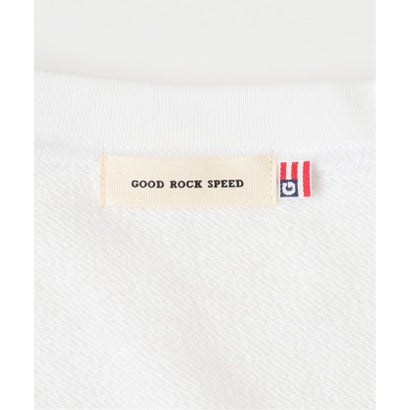 《別注/予約》GOOD ROCK SPEED / グッドロックスピード ロゴスウェットプルオーバー （ホワイト）｜詳細画像