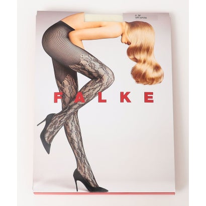カランシエル quaranciel FALKE: HOLLY TIGHTS レース ホリー タイツ （ブラック）｜詳細画像