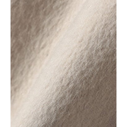 quaranciel: PURE WOOL スタンド ステンカラー Aライン ロング コート （ブラック）｜詳細画像