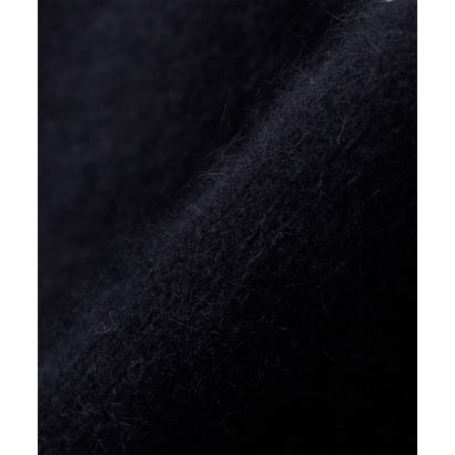 カランシエル quaranciel 《予約》〈手洗い可能〉フォックス ウール ミックス Vネック コンパクト ニット プルオーバー （ナチュラル）｜詳細画像