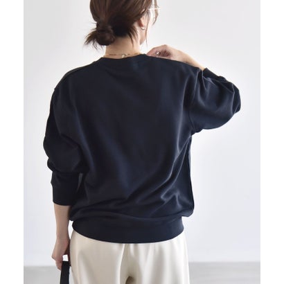 カランシエル quaranciel ANGE IN DISGUISE:〈手洗い可能〉デザイン ロゴ プリント スウェット 26AW （ホワイト）｜詳細画像