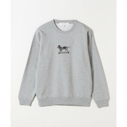 カランシエル quaranciel ANGE IN DISGUISE:〈手洗い可能〉デザイン ロゴ プリント スウェット 26AW （ネイビー）｜詳細画像