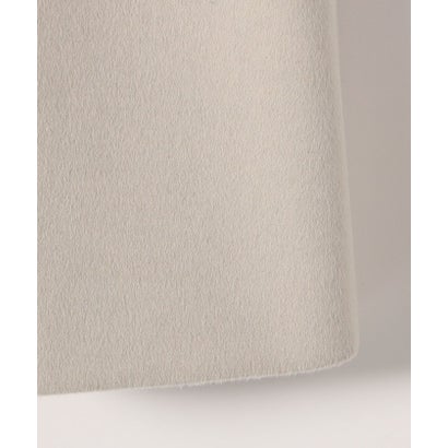 カランシエル quaranciel 《一部追加予約》PURE WOOL スタンド & ステンカラー ロング コート （グレー）｜詳細画像