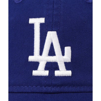 NEW ERA: MLB Youth 9TWENTY ウォッシュ加工 ベースボールキャップ （ブルー）｜詳細画像