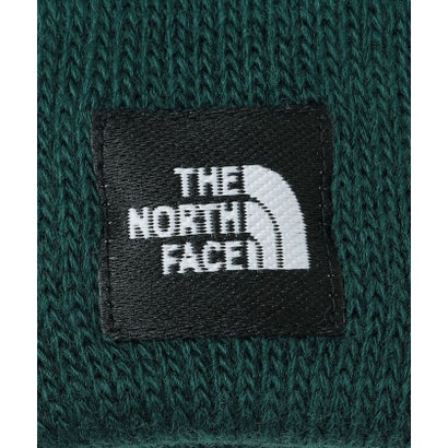 THE NORTH FACE: ワンポイント ロゴ ニット グローブ （ネイビー）｜詳細画像