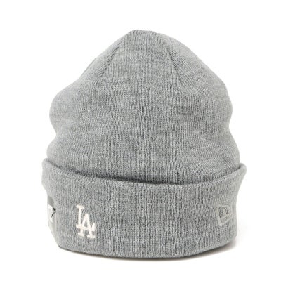NEW ERA: ミニ ロゴ 刺繍 ニットキャップ （ブラック）｜詳細画像