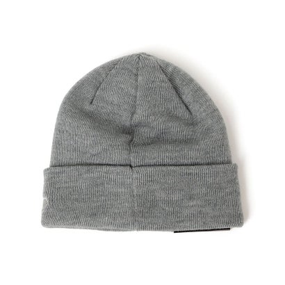 NEW ERA: ミニ ロゴ 刺繍 ニットキャップ （グレー）｜詳細画像