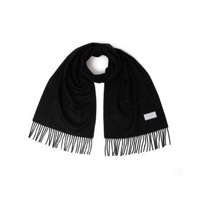 SHIPS any: カシミヤ ソリッド マフラー 25AW （ブルー）｜詳細画像