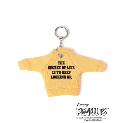 【SHIPS any別注】PEANUTS / SNOOPY スウェット モチーフ チャーム （ブルー）｜詳細画像