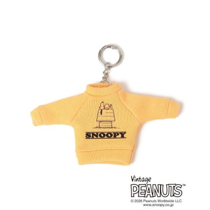 【SHIPS any別注】PEANUTS / SNOOPY スウェット モチーフ チャーム （イエロー）｜詳細画像