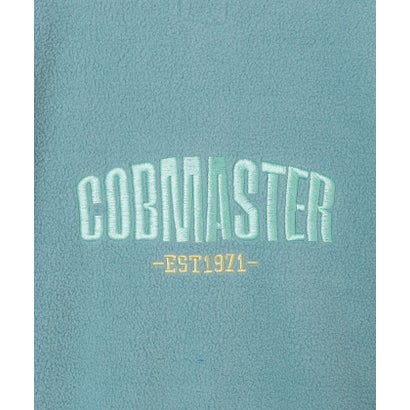 シップス エニィ SHIPS any COBMASTER:〈洗濯機可能〉バックロゴ フリース ハーフジップ プルオーバー （ネイビー）｜詳細画像