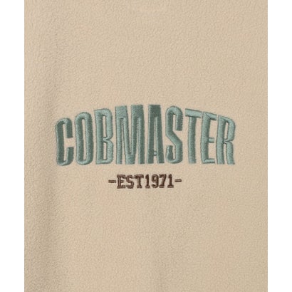 シップス エニィ SHIPS any COBMASTER:〈洗濯機可能〉バックロゴ フリース ハーフジップ プルオーバー （ライトブルー）｜詳細画像