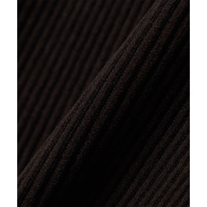 〈手洗い可能〉SOLOTEX(R) コーデュロイ スピンドル ジップアップ ブルゾン(セットアップ対応)◆ （チャコールグレー）｜詳細画像