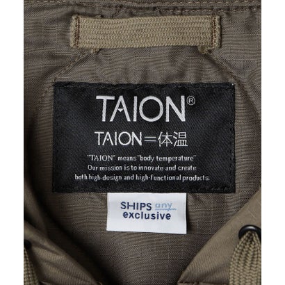 シップス エニィ SHIPS any 【SHIPS any別注】TAION:〈手洗い可能〉ミリタリーキルト ダブルジップ ダウン パーカ ー26AW◆ （ブラック）｜詳細画像