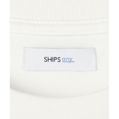 シップス エニィ SHIPS any SNOOPY コラボ ヴィンテージライク ペナント グラフィック プリント Tシャツ(ロンT)◆ （ブラック）｜詳細画像