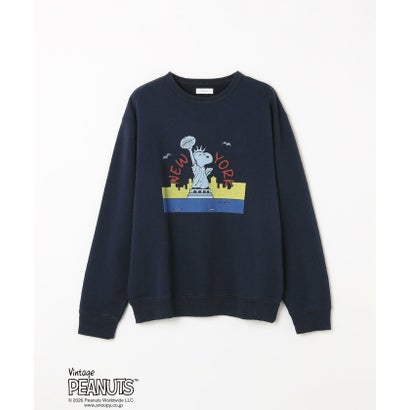 シップス エニィ SHIPS any SNOOPY コラボ アメリカン ロケーション グラフィック プリント スウェット◆ （グレー）｜詳細画像