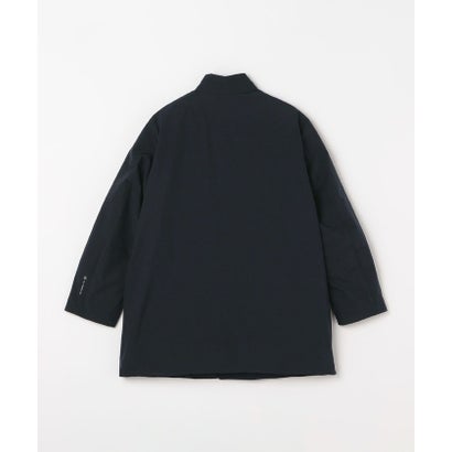 シップス エニィ SHIPS any 【WEB限定】〈撥水/防風等〉多機能  スタンドカラー ハーフ ダウン コート◆ （ネイビー）｜詳細画像