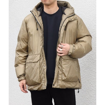 シップス エニィ SHIPS any 〈撥水/防風〉PERTEX(R) × PRIMALOFT(R) フード ブルゾン◆ （ベージュ）｜詳細画像
